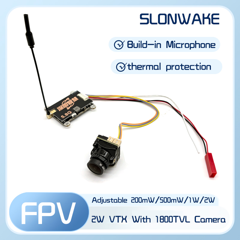 Fpv Drone Frame - Trasmettitore VTX SLONWAKE 5.8G 56CH 2W