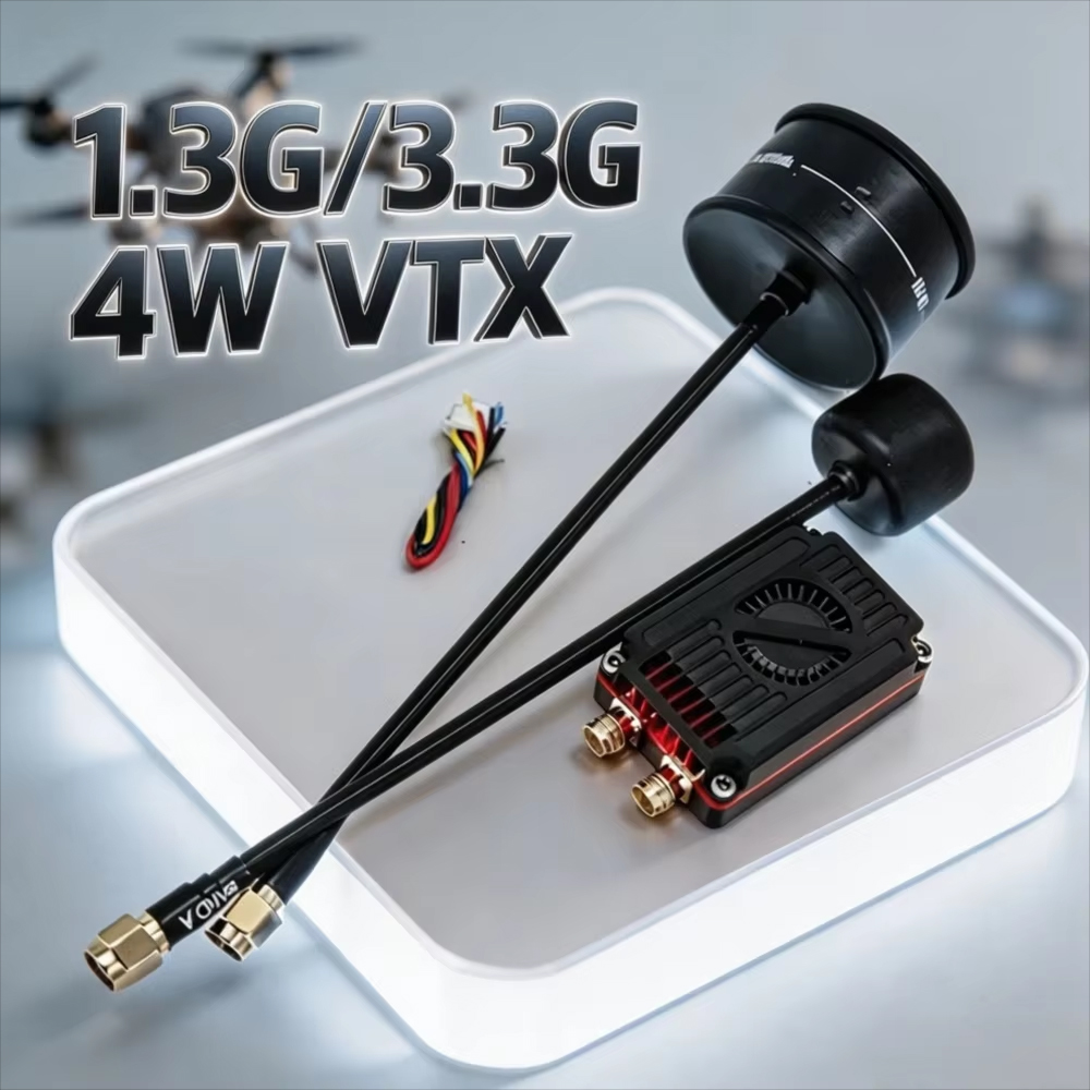 Fpv Drone Vtx - Rushfpv Rush 1.3G/3.3G 4W 7-30V Trasmettitore