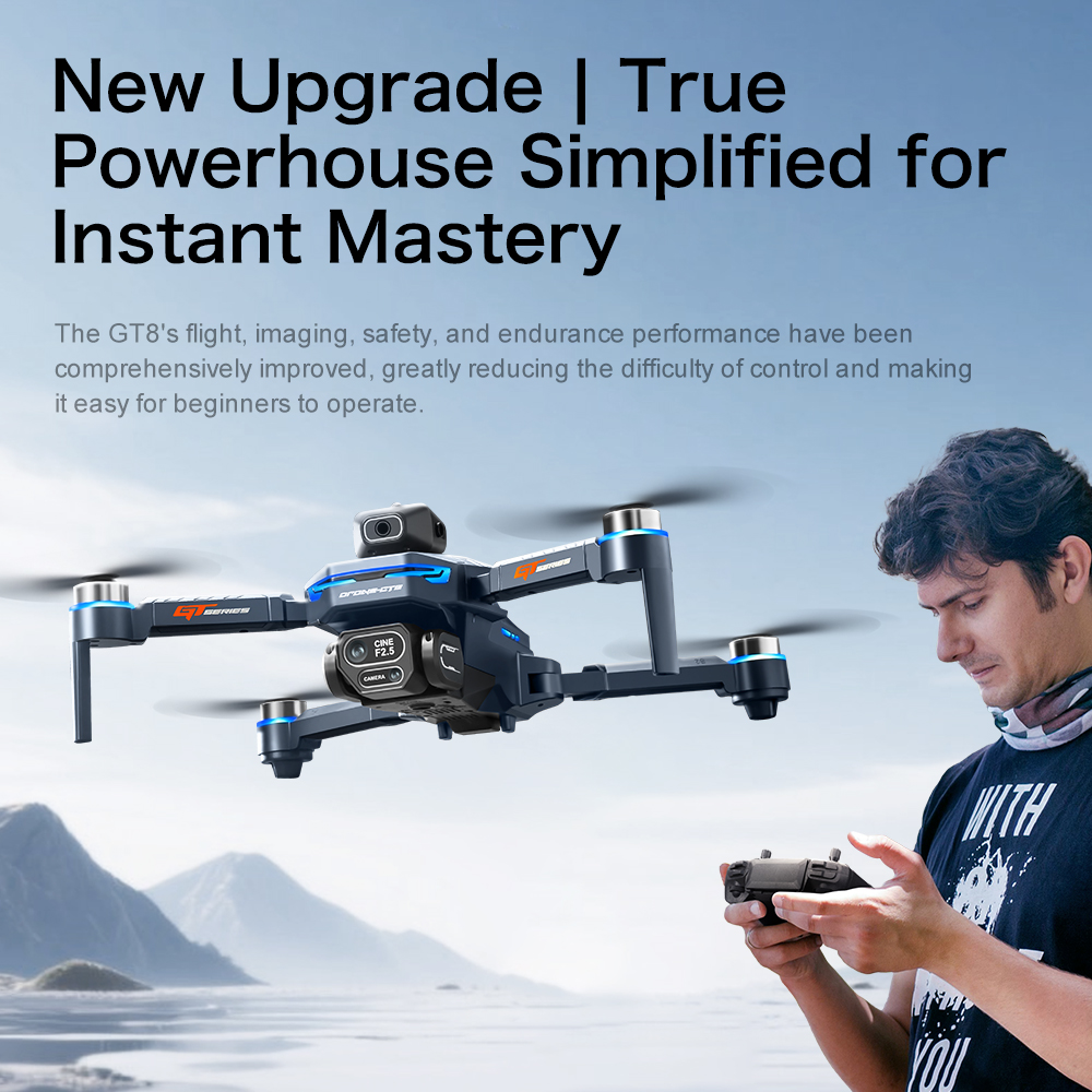 Drone Originale GT8 8K Profess - Fpv Drone Kit recensione e prezzo