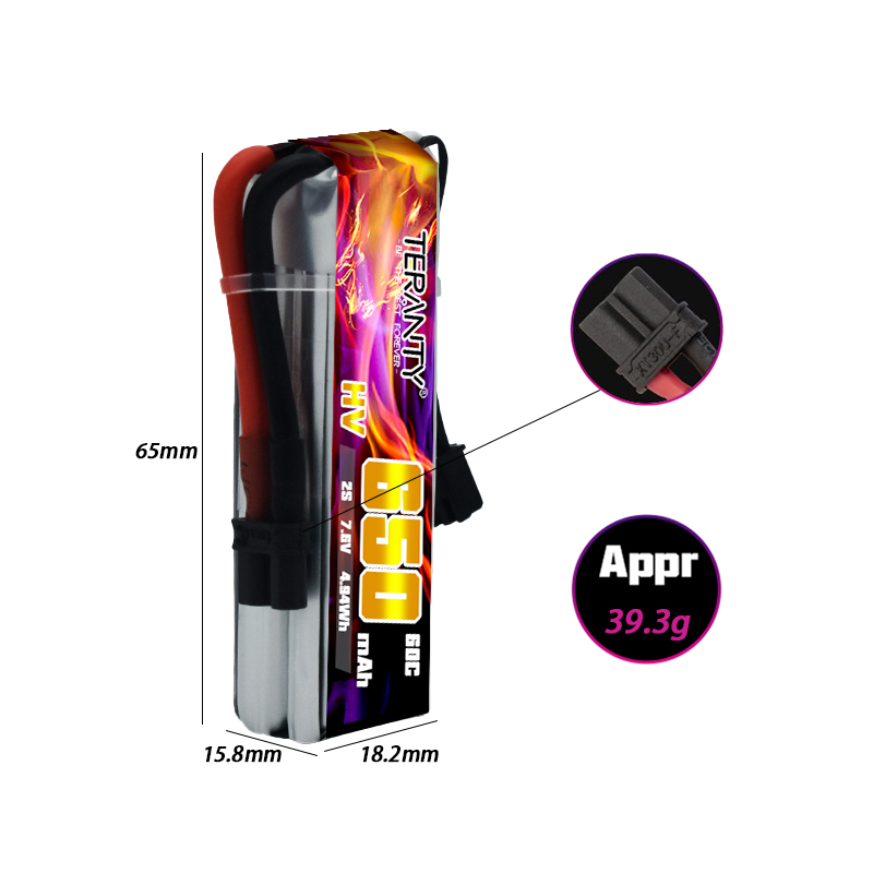 2/4/6/10PCS TERANTY Batteria L - Fpv Drone Kit recensione e prezzo