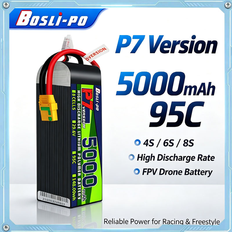 Boslipo P7 Versione 5000mAh 95 - Fpv Drone Quadcopter recensione e prezzo